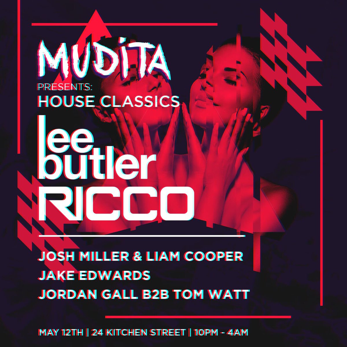 MuditaLiverpool's tweet photo. we make our return to 24 Kitchen Street on the 12th May.. We are joined by Liverpool legend Lee Butler, Ricco, Josh Miller &amp; Liam Cooper and more. Tickets are on skiddle now with a few early bird being sold first before general release.

https://t.co/Ut8NbgfMDR https://t.co/VsdhZhEGlP