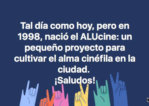 ALUcine (@alucineula) on Twitter photo 