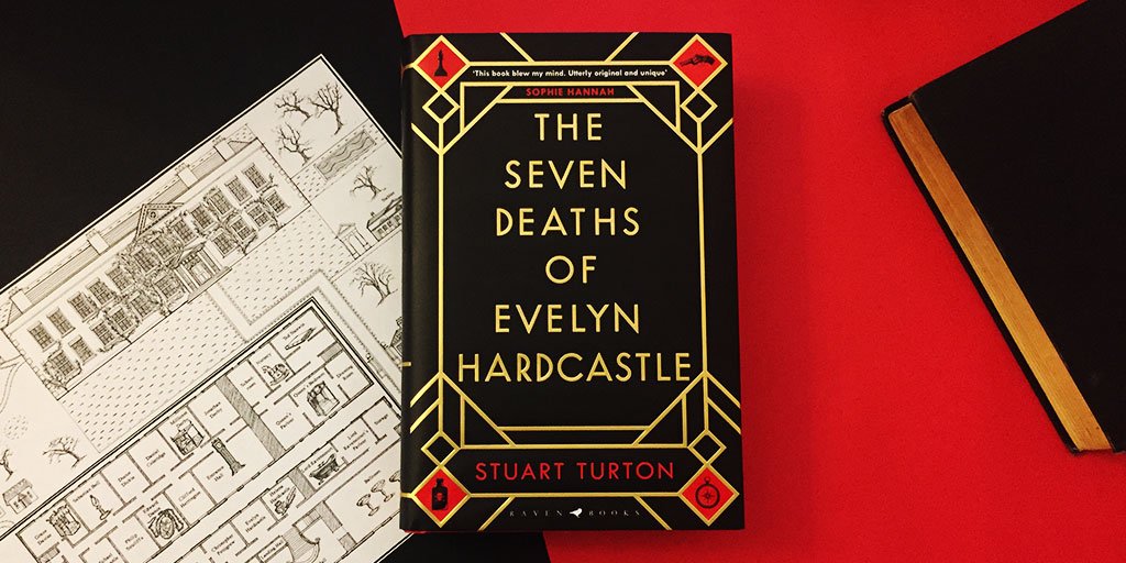 BloomsburyRaven's tweet photo. Just 45 mins to go until the next episode of #Ordea|ByInnocence on @BBCOne 

Plenty of time to order up a copy of the Agatha Christie inspired #SevenDeaths by @stu_turton whilst you wait. Massive country house! Butlers! MURDER MOST FOUL! 

https://t.co/yo81E9eLU7 https://t.co/2o8VdhZp3Y