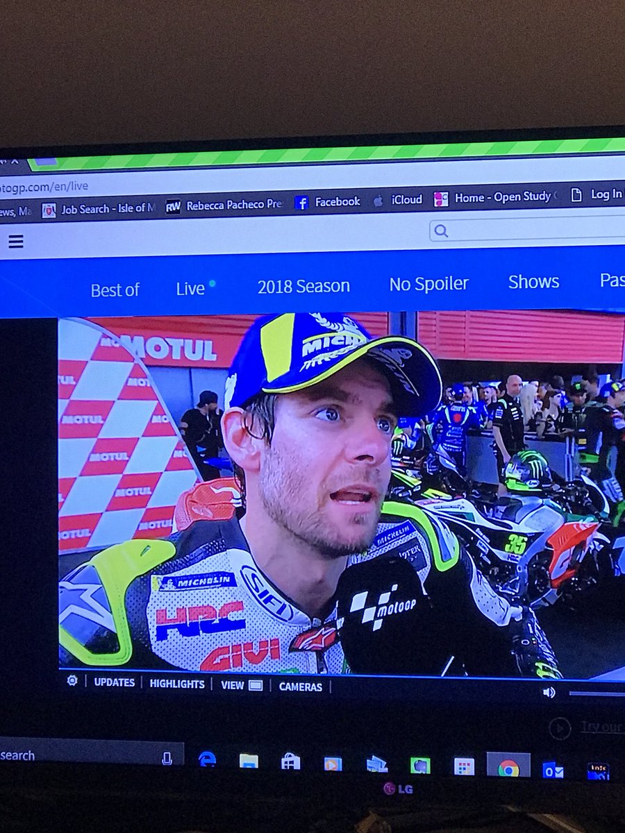 emcam75's tweet photo. Go Cal Go #yay #cc35 #iom @calcrutchlow35 @LCRHondaTeam @MotoGP 🇮🇲🏍🇦🇷 #motogp #ArgentinaGp #manx #isleofman https://t.co/0NHVV5ahG0