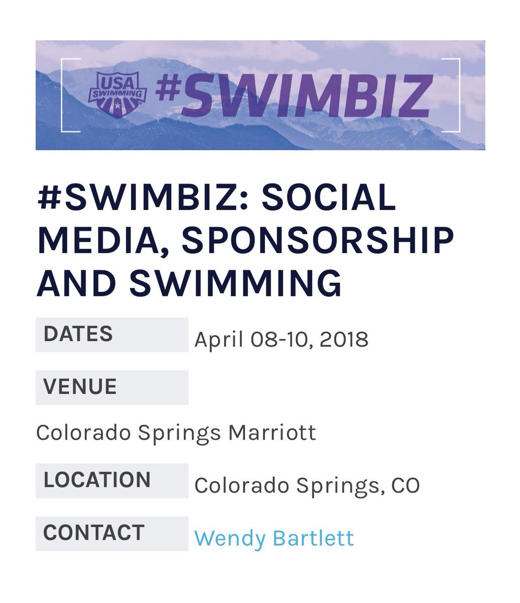 ScottsdaleSwim's tweet image. Looking forward to a few days of learn at #SwimBiz