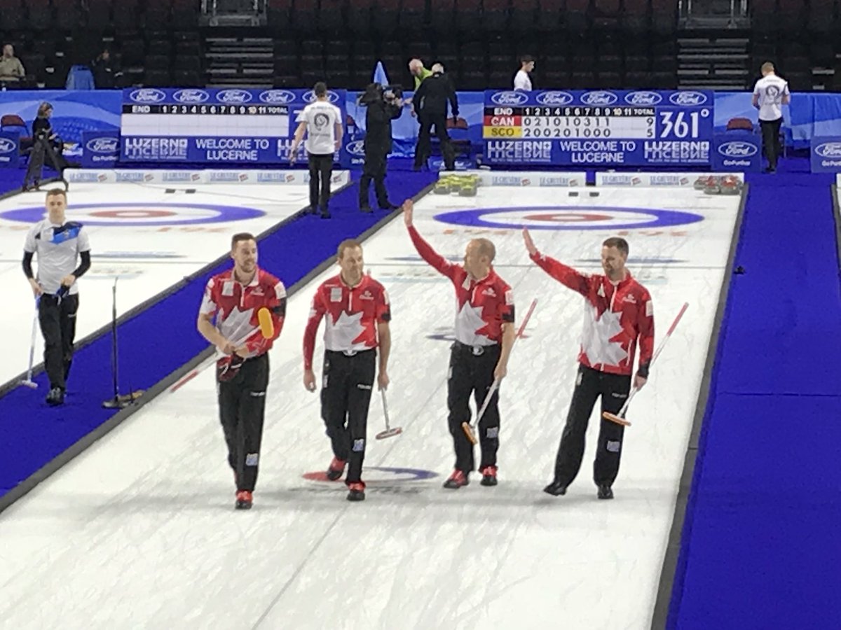 CANADA VS SWEDEN FOR 🥌👑

5pm PT
6pm MT
7pm CT 
8pm ET
9:30pm NL Time

See you there. #cbccurl