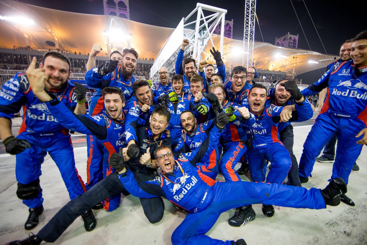 P4, no words.. First points in Formula 1. Amazing weekend! Massive congrats to @ToroRosso & @Honda !