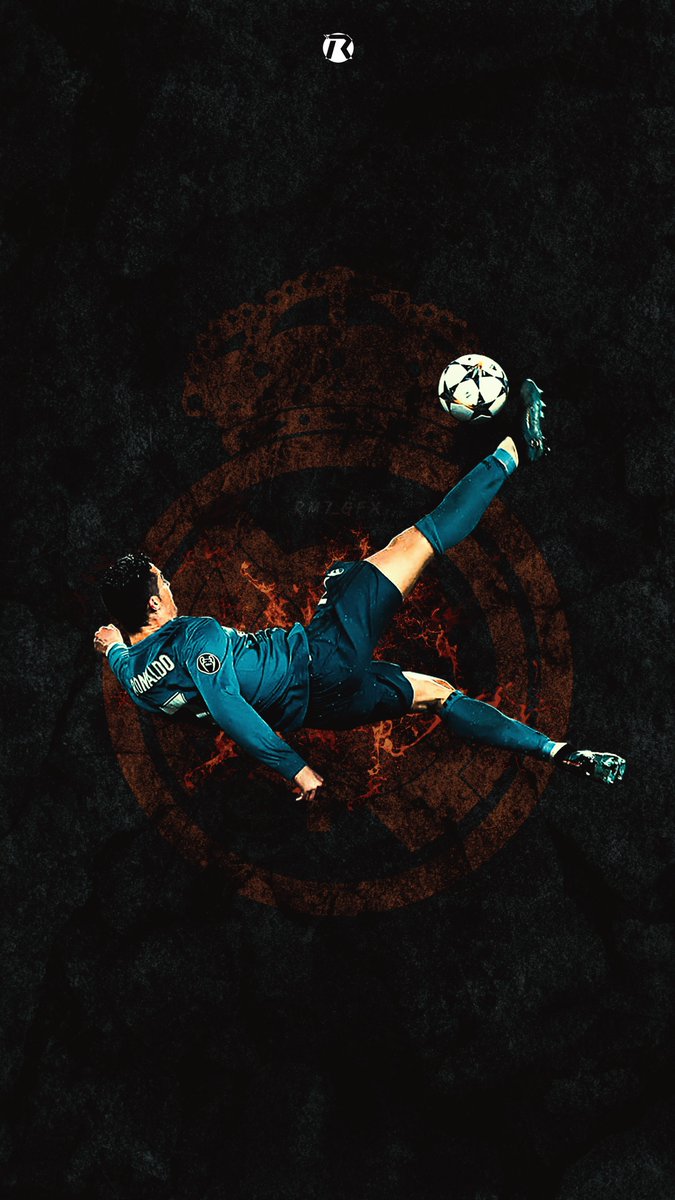 RM7_GFX's tweet photo. @Cristiano bicycle kick | lock screen https://t.co/ujg9t5d6HN