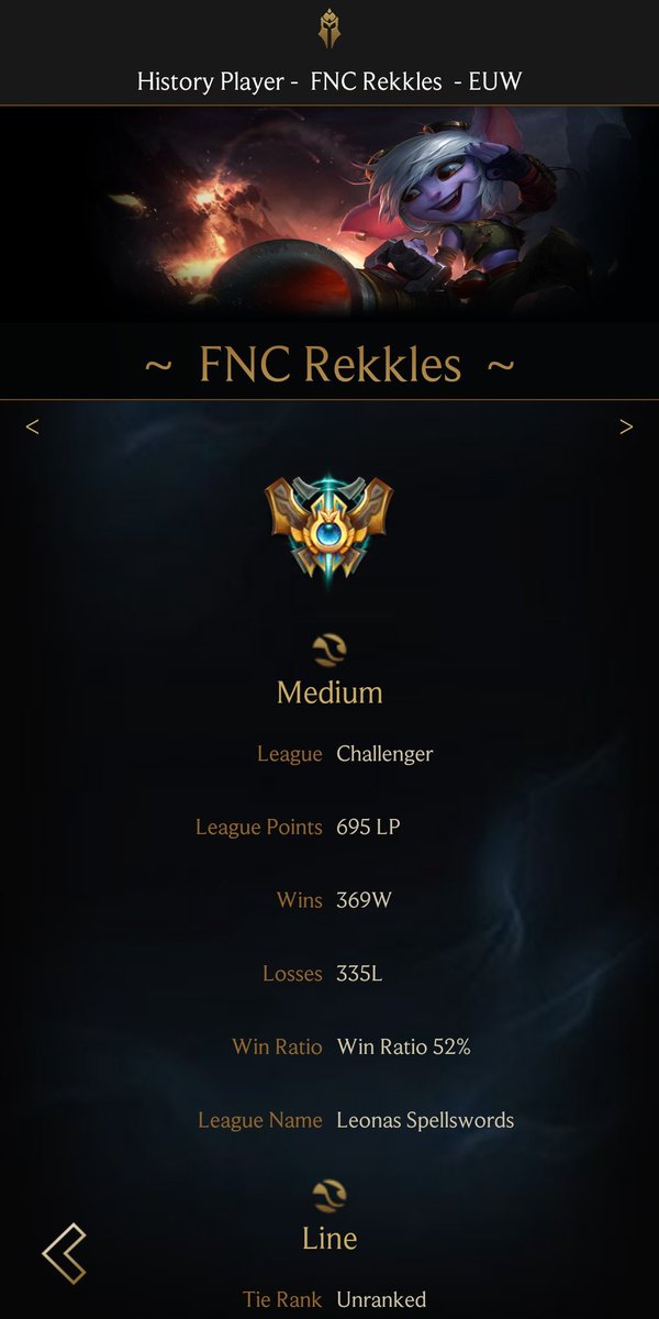 dgcodes_apps's tweet photo. #LCSEULVPFINAL. Woooooauuu!!! Rekkles!!! Oh my god!!!
https://t.co/uTexJSA7Lf https://t.co/6OlO1SUWLr
(Info from Lol Stats)
#lol #LCS #LCSEULVP3 https://t.co/3hHE96Lzbl