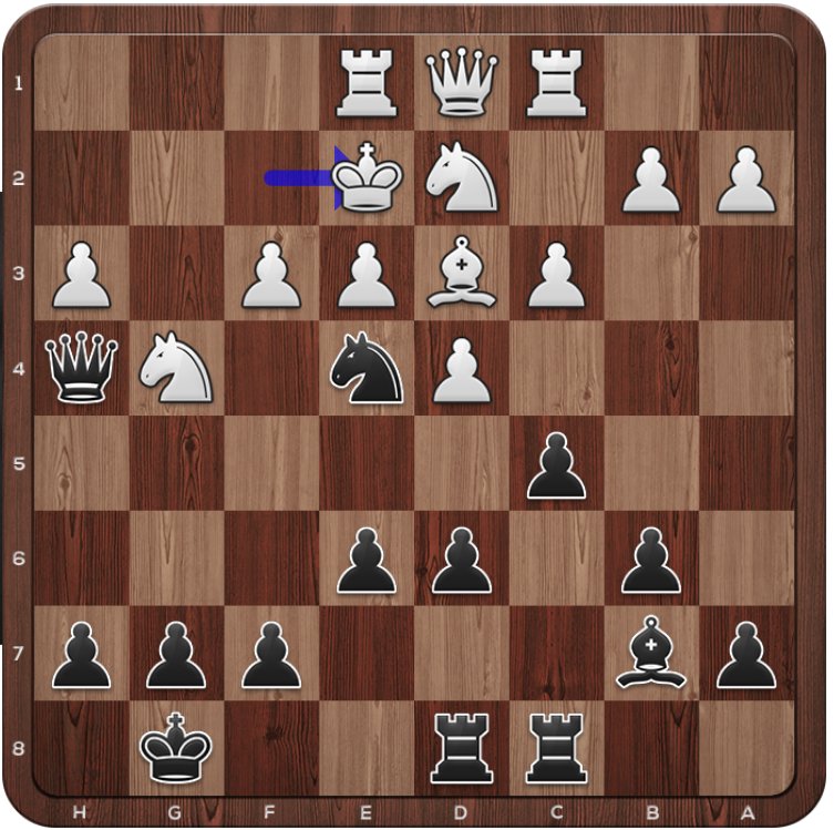 Asrar_cd's tweet image. Mate in two. Probably the nicest I had so far @chess24com