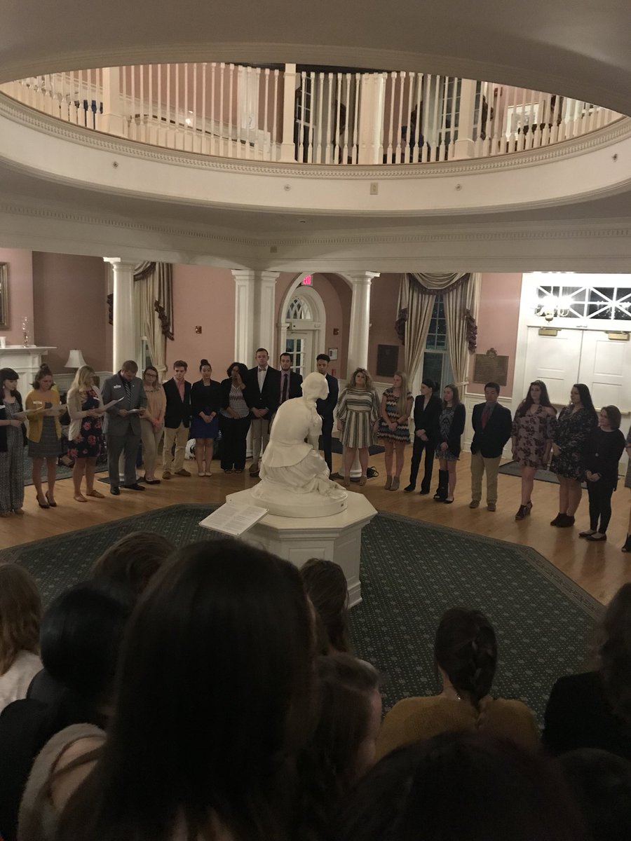 LU_Ambassadors's tweet photo. This past Wednesday, our new members officially got initiated!! We are so excited for this Ambs to do great things! Along with those who transitioned into their new positions! What a great week! 💙 #longwoodambassadors https://t.co/1vN5Sor46t