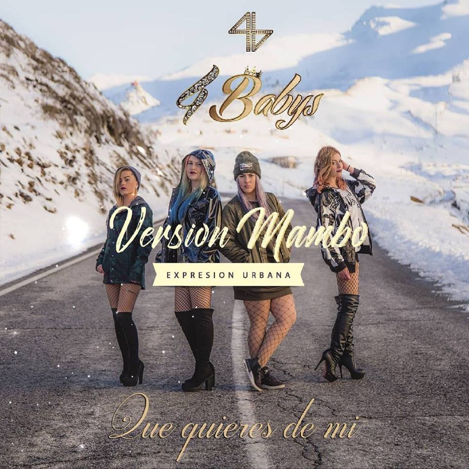 Babys! ❤ os acordáis que os dijimos que teníamos una sorpresa con la cancion #QueQuieresDeMi ! Pues aquí la tenéis! Una VERSIÓN MAMBO! 
Este lunes 9 a las 18.00h podréis escuchar y ver en <a href="/YouTube/">YouTube</a> esta versión! 
Estad muy atent@s! 👏🎶
#4babys #remix #mambo  #versionmambo