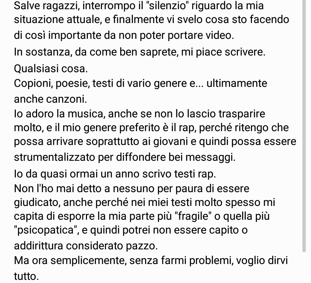 DicoCoseInutili's tweet photo. Vorrei seriamente sapere la vostra.
Sono in crisi... https://t.co/nbyPA7MDJw