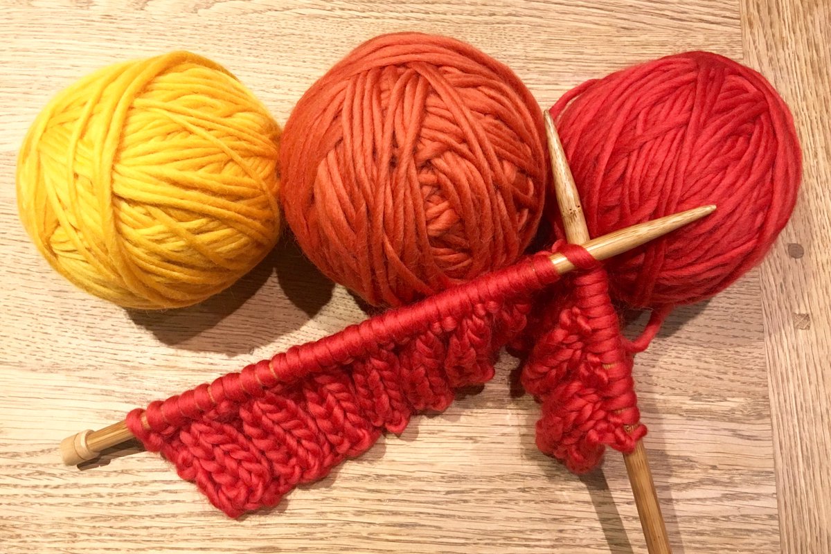 Working on my shades of sunset Merino wool cushion this evening. Love these colours. #SBS #SmallBiz #entrepreneurs #uplifting #colours #merino #wool #Sunday
