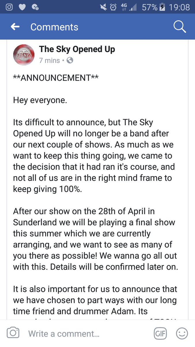 The Sky Opened Up tweet media