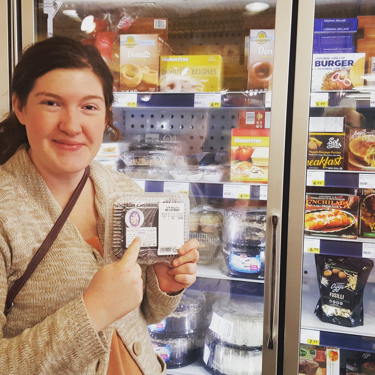 guppysgiftideas's tweet photo. I'm always excited to see businesses carrying local items! @colemansfoods now has @MoolessMorsels' cupcakes, peanut butter balls and Brookies (my favourite)! It's even more awesome knowing the person (Erin) and story behind the local brand! #supportlocalnl #behindthelocalbrand https://t.co/IYXUZPwmmd