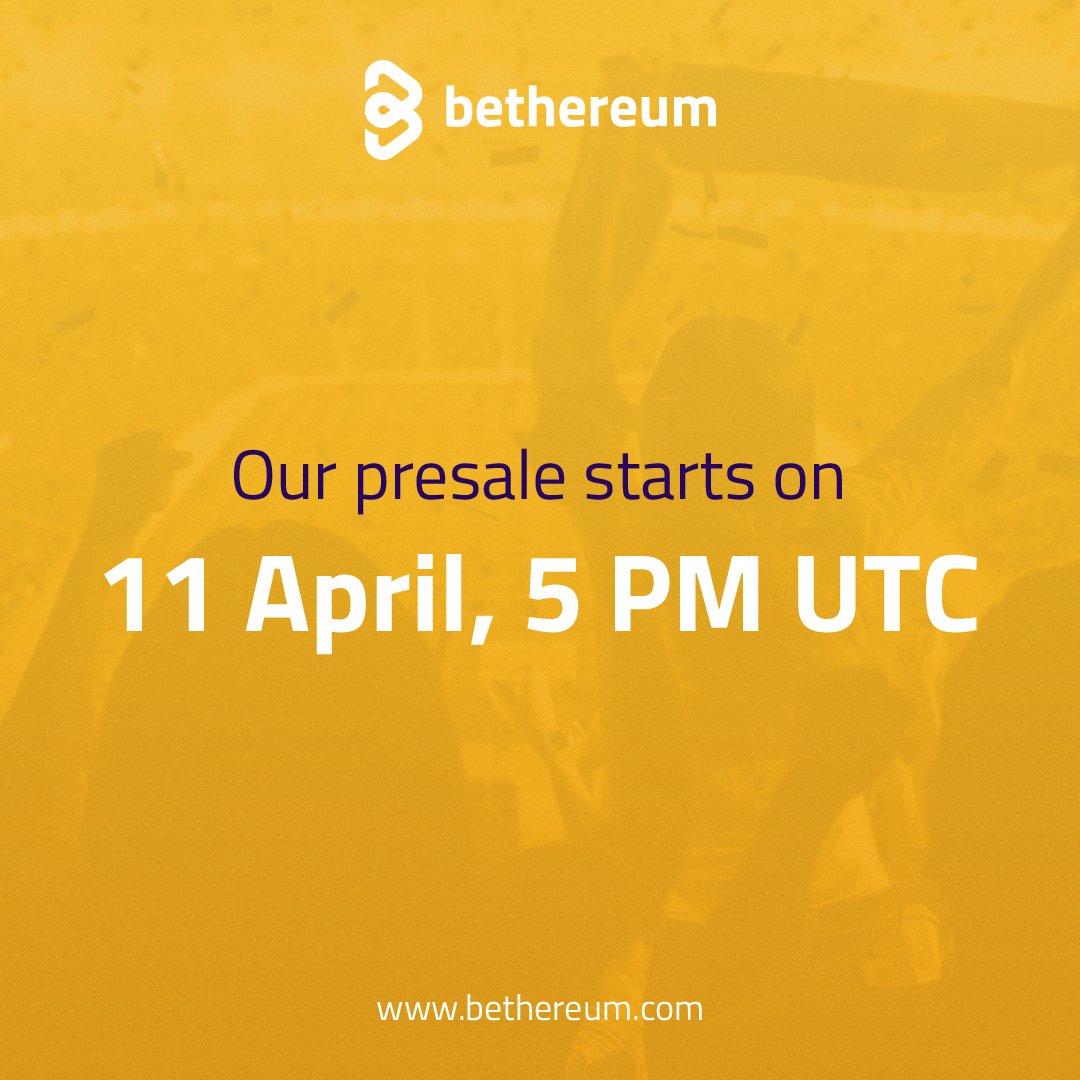 bethereumteam's tweet photo. It's finally here - the #Bethereum public #presale will start in 3 days!
Register now to get notified by email: https://t.co/VupC9N9Dcm
#Crypto #Bitcoin #Ethereum #Blockchain #ICO #preICO #CryptoNews #business #investing #cryptocurrency #TRON #BTC #ETH #Coinbase https://t.co/WK4bON83xI