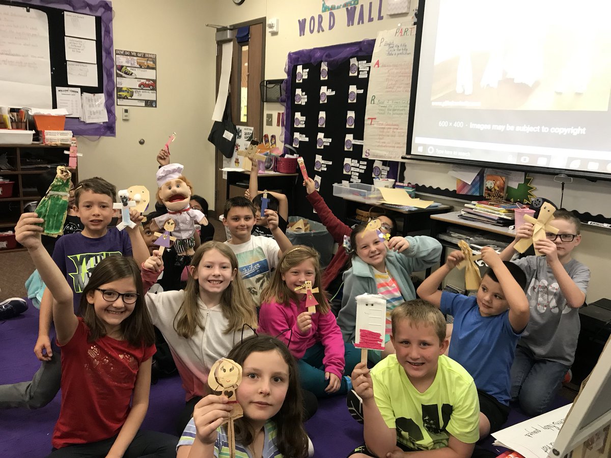 catkoonce's tweet photo. ...And more puppets😊#wearewolverrines #EMSproud https://t.co/NVOr1CTDTX