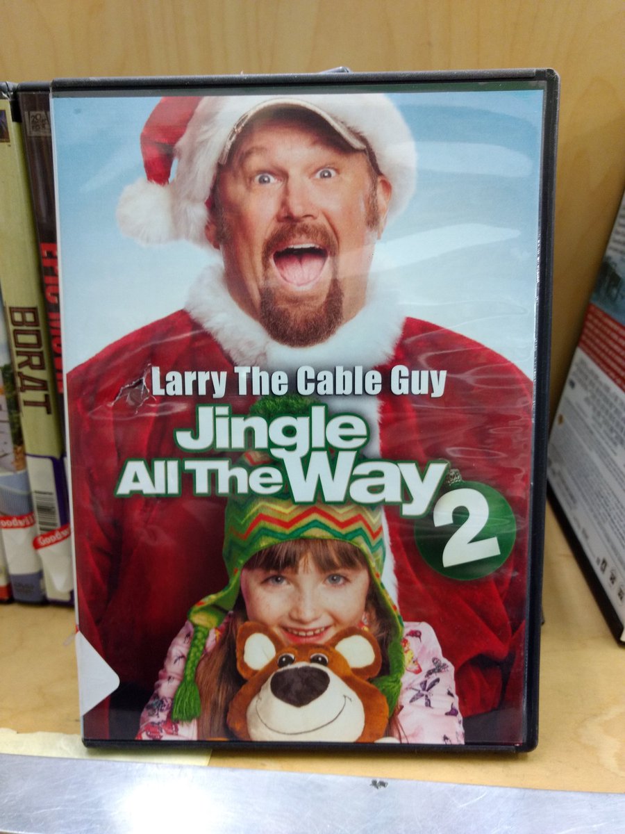 SuplexMultiplex's tweet photo. I thought I escaped the horror that is #JingleAllTheWay2. Damn you, Goodwill! https://t.co/Nyv8soyltF