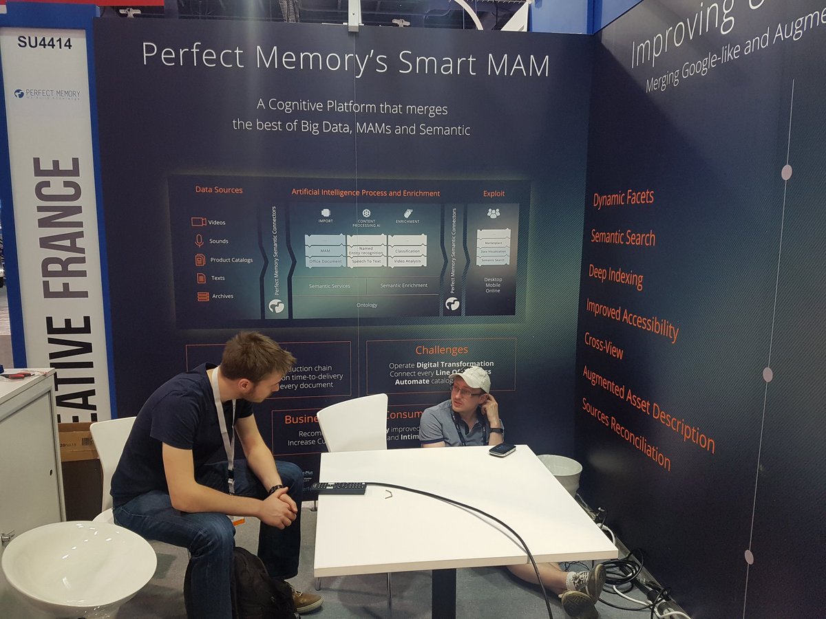 stenysolitude's tweet photo. Almost ready @NABShow #SmartDAM #LaPerfect https://t.co/muTlfgC1JG