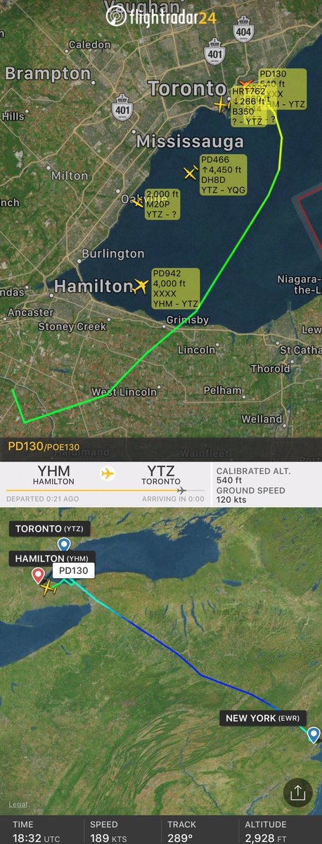TomPodolec's tweet photo. Update
Disabled Piper PA-30 has been removed from the main runway at Toronto Billy Bishop Airport. Landing gear collapsed on landing.
Flights are now operating in/out.
Two flights, #PD130 #PD942 also diverted to Hamilton, now heading in again. https://t.co/jouWKw5FLl