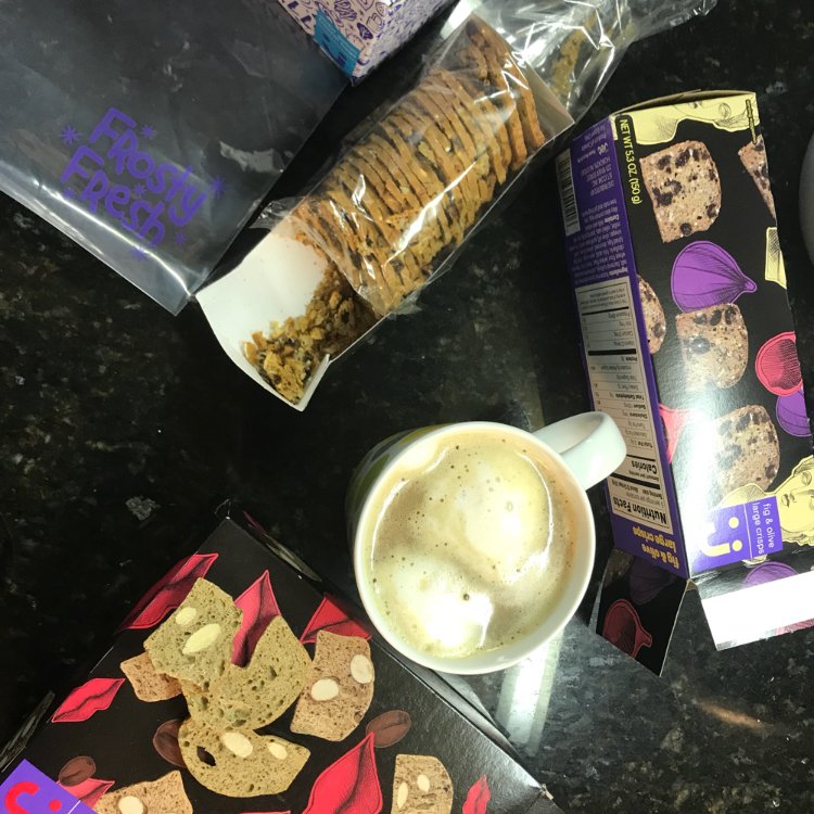 thepajamachef's tweet photo. What a fun Sunday taste testing products from Jet that I received from Influenster for free! The almond espresso biscotti thins were my fave!! @influenster @jet #UniquelyJ #complimentary https://t.co/D8QbUu30rp