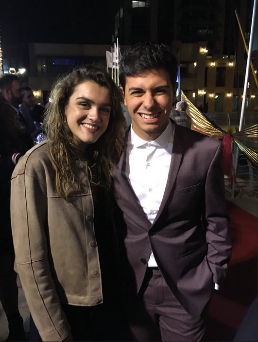 elsa629's tweet photo. Me parece fantástico que Alfred y Amaia se estén acompañando mutuamente en esta aventura eurovisiva. No creo que hubiese sido nada fácil ir sol@
Foto de @javierescarting ya que todavía sigo esperando la de @eurovision_tve ...
#THOSFansAlfred8A https://t.co/R3IcGjmPYf
