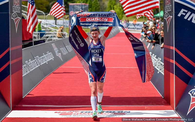 usatriathlon's tweet image. 🏆 56 National Champions
🏃🏻‍♀️🚴🏻‍♀️🏃🏻‍♀️ Over 800 finishers
🙌🏽 One great day of racing

Results &amp;amp; recap from the Non-Drafting Standard and Sprint Duathlon National Championships: teamusa.org/USA-Triathlon/… #USATDU
