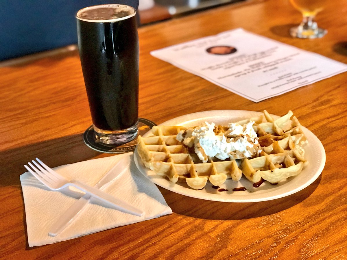 Yep! 
#CraftBeer
#CraftWaffles
#CraftFriends