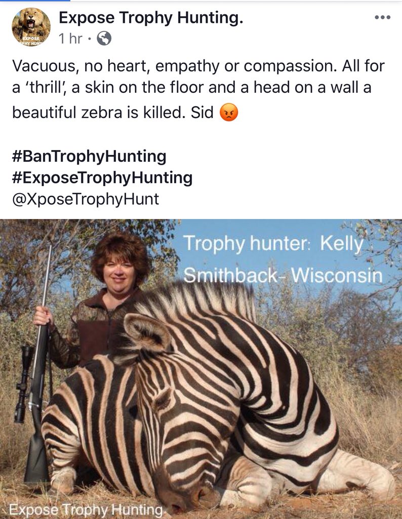 cyber_wench's tweet image. #BanTrophyHunting #ExposeTrophyHunting #OpFunKill #NotYourTrophy #HelpAwakenSleepingHearts💔