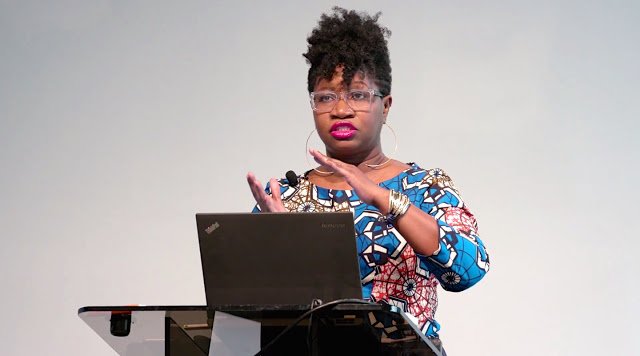 NewBlackMan's tweet photo. Dr. Deirdre Cooper Owens, Professor, Department of History at Queens College, CUNY discusses the legacy of James Marion Sims, known as “father of modern gynecology”,  and who experimented on enslaved Africans. https://t.co/LsCmsvTiYF #ScholarSunday https://t.co/Hio9HtM5Jr
