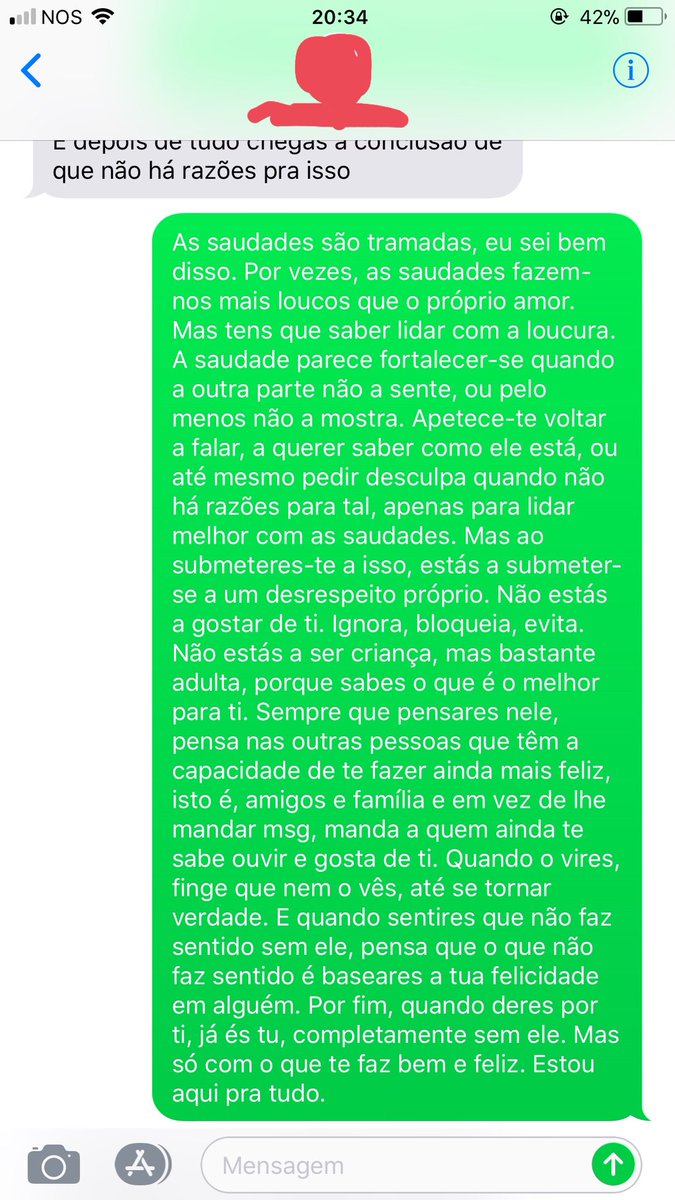 davidagraposo's tweet photo. Dou conselhos que nem eu próprio sigo.

Mas “As saudades são tramadas”. https://t.co/XGyfzGDxDA