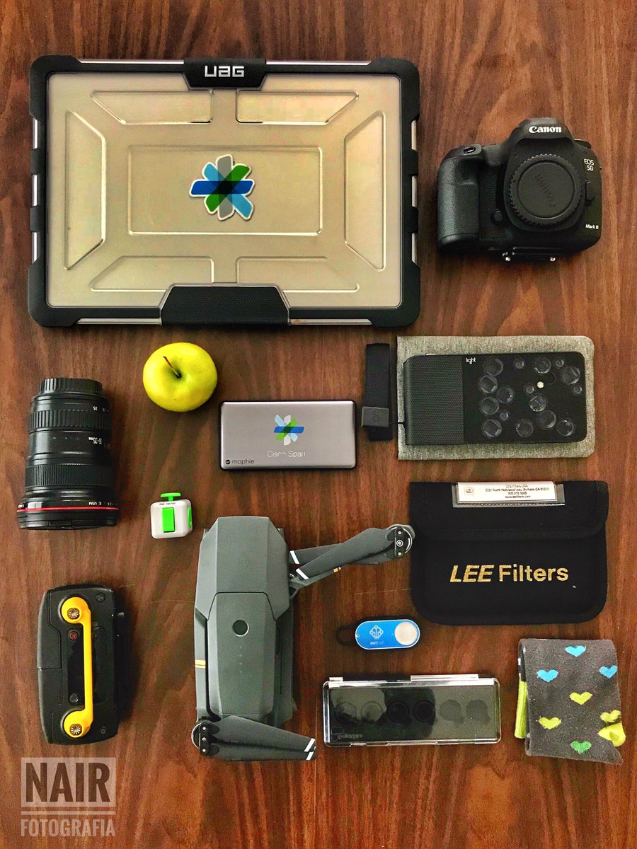 snair123's tweet photo. When an IT dude becomes a photographer and a developer .. this is what gets packed  

@CiscoDevNet @DevNetCreate @CiscoSparkDev @CiscoSpark @CiscoCollab @CiscoChampion @CiscoSparkAmb #ciscochampion #sparkmasters @CanonUSA @TheLightCo @DJIGlobal @DJIGlobal #lightco #MavicPro #dji https://t.co/9o4RMvH2x3