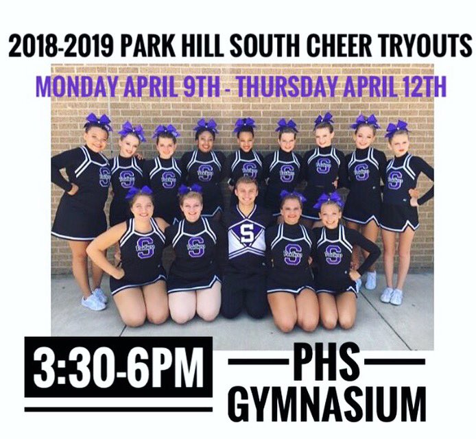 Tryout week starts TOMORROW!
