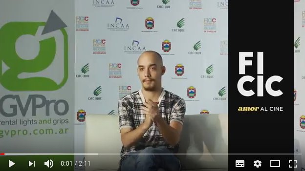 cosquinfilmfest's tweet photo. #Entrevista - Nicolás Abello nos visitó en Cosquín durante #FICIC7 y presentó su película La Mirada Escrita como cierre de la séptima edición.
#entrevista #cine #cinenacional #cinecordobés #largometraje #films
https://t.co/f3YSUOBPzQ https://t.co/hum7nmiyJg