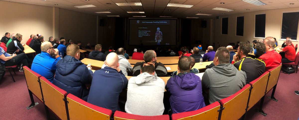 andylewis03's tweet photo. ππΌ A big thank you to the 60 plus candidates & all @FAWCoachEd staff whose support and contribution led to todayβs successful @Pitchero Grassroots Coaching Conference in West Wales.
#Revalidation #CPD #CurrentTrends #WelshWay #PrinciplesOfPlay #CreativeCoaches https://t.co/TtyOsRq6JM