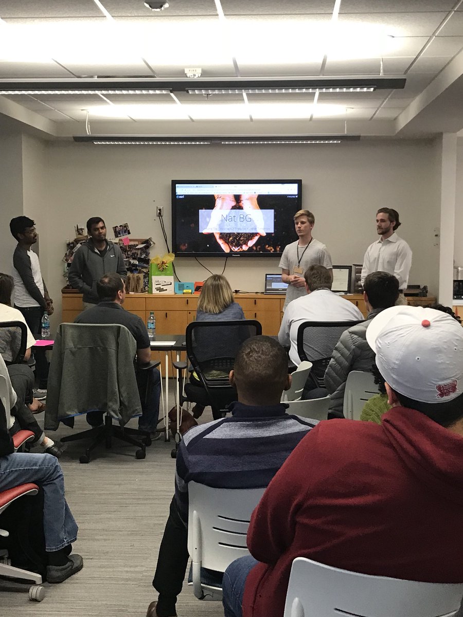 Learning about different uses for compost from Nat BG!