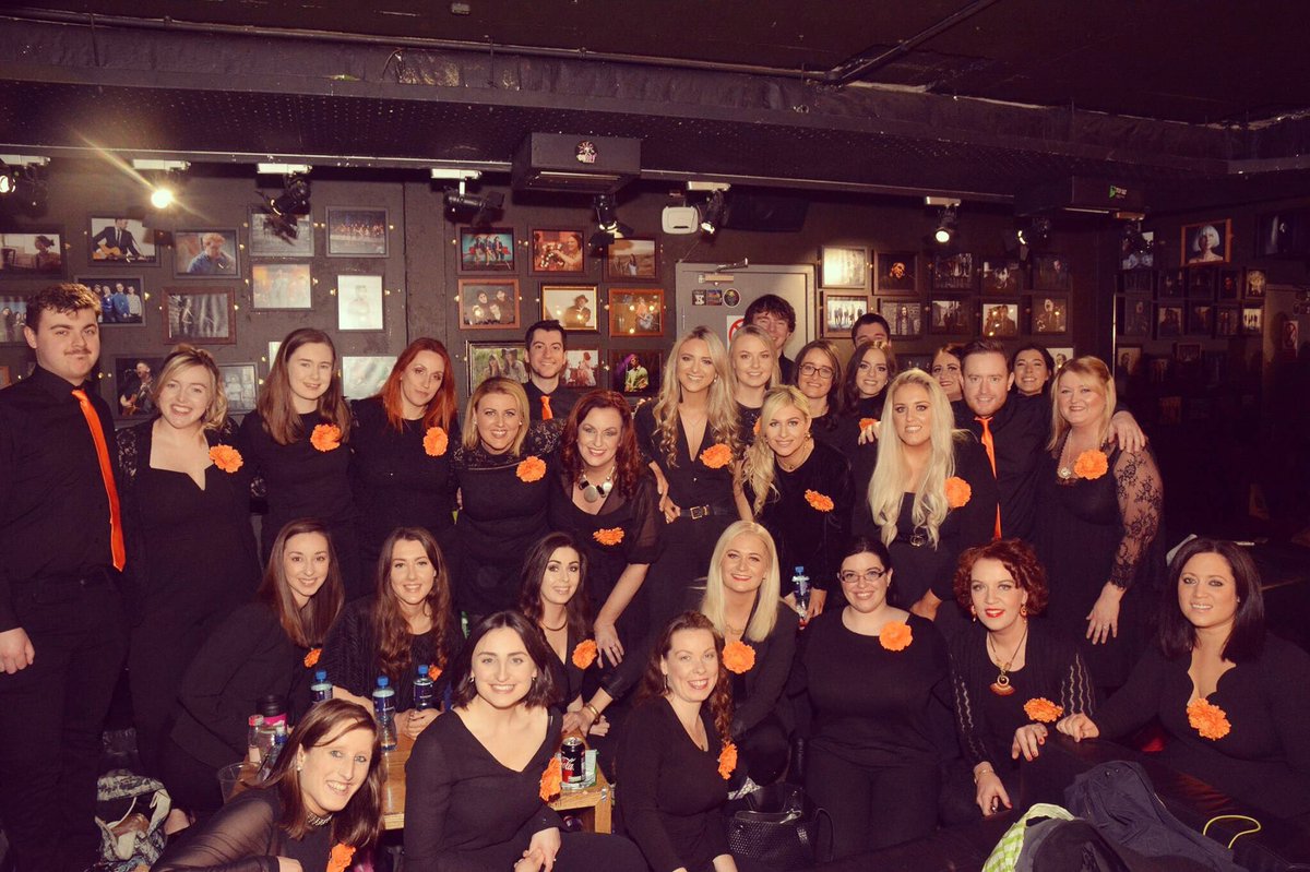 OLVGospelChoir's tweet photo. THANK YOU, THANK YOU, THANK YOU ππΌ to everyone who came to support us last night at The Button Factory. You guys rocked! An incredible night we will treasure forever. One Love π§‘
#olvgospelchoir #10yearsofolv #concert #albumlaunch #onelove #thankyou #backstagephoto https://t.co/VX9Y8UcuaC