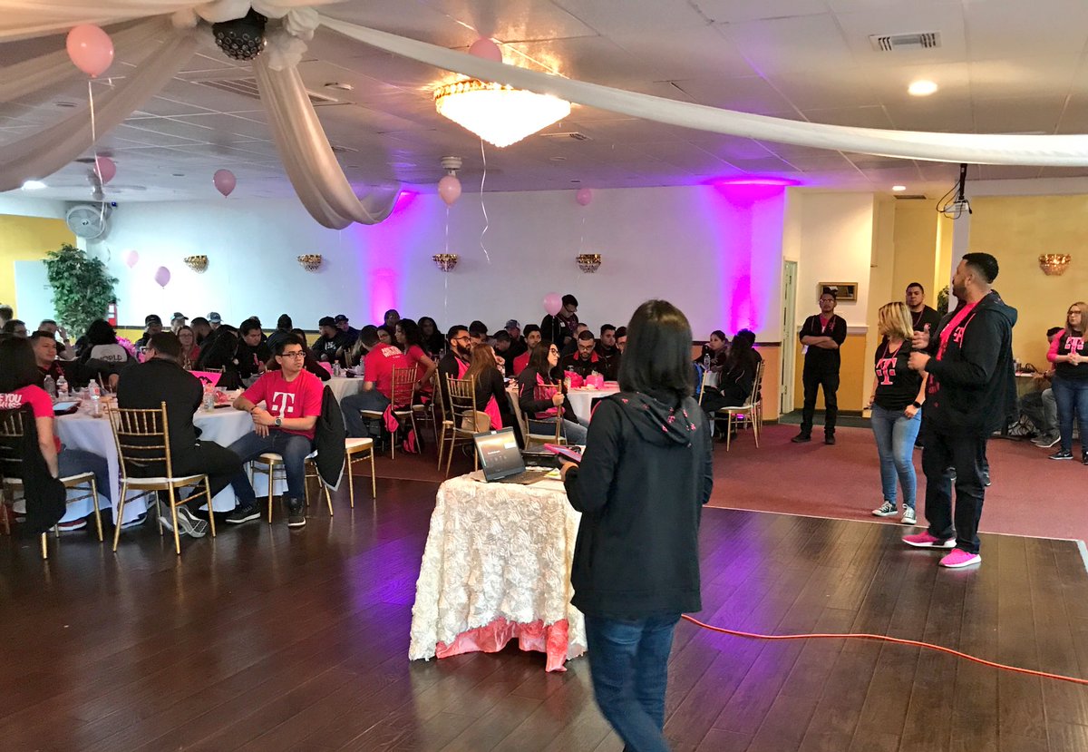 _Nina_To's tweet photo. So proud of our HTX NW leadership team for putting together a combined COR/TPR #unstoppable event w/ over 150 attendees! #areyouwithUS @TMobile @myamtel @Alisa_Arner @JonFreier @katieoaklund https://t.co/adu59hV7hf