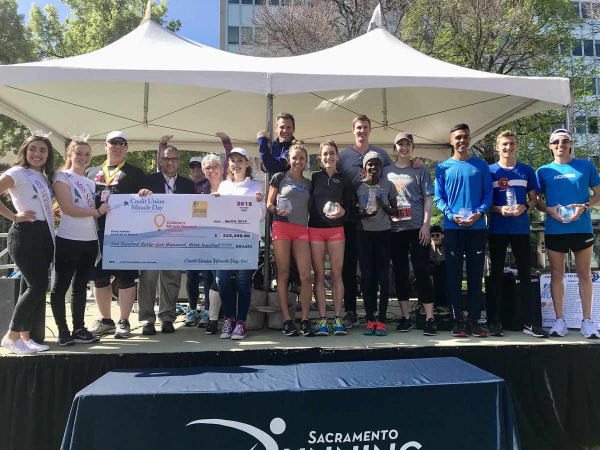 Congratulations to everyone who raced the Credit Union SACTOWN Run and helped raise money for @CMNHospitals! See you all next year! #cuSACTOWN