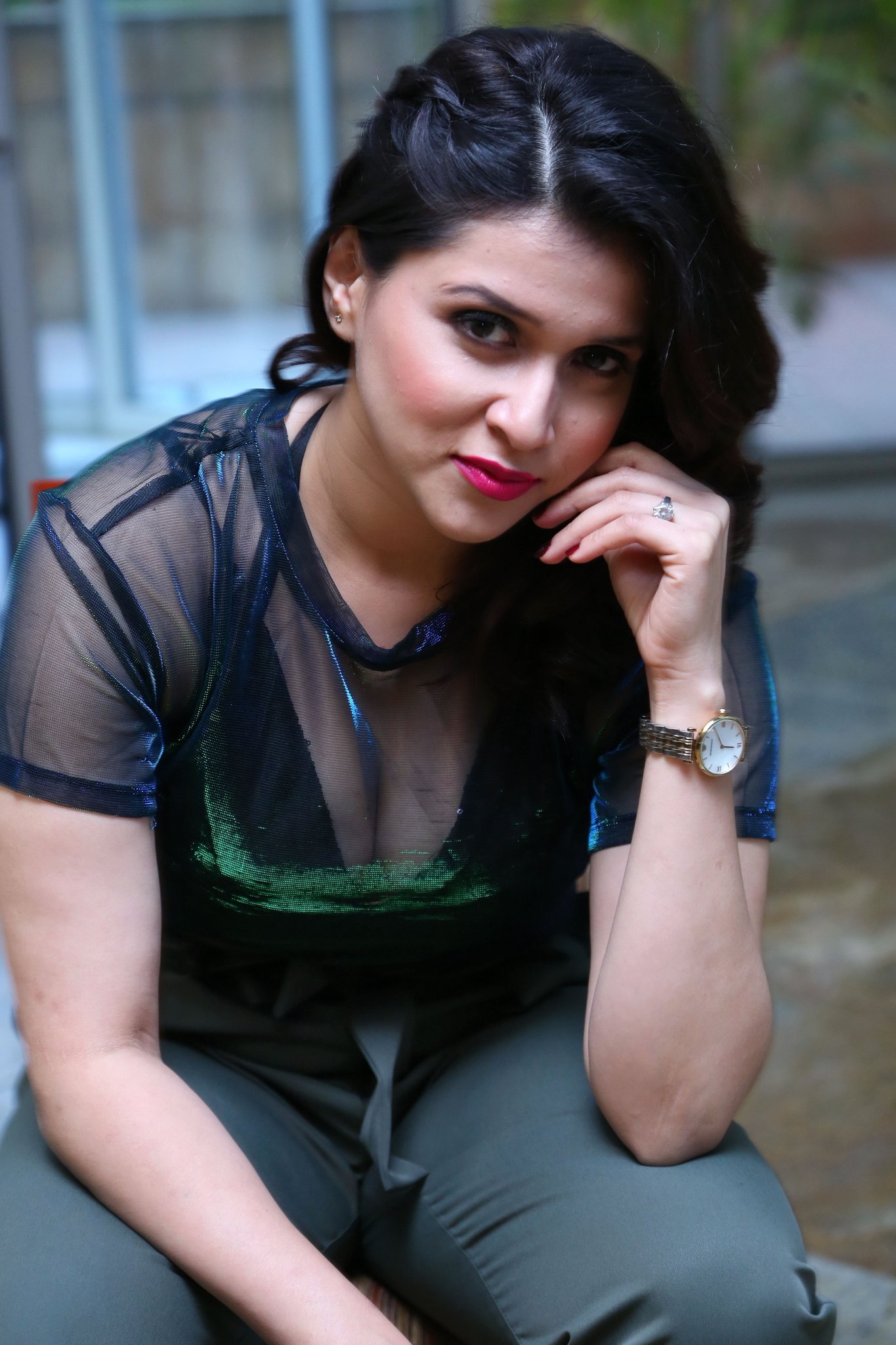 Ragalahari on Twitter: "Mannara Chopra Photo Gallery at Hi ...