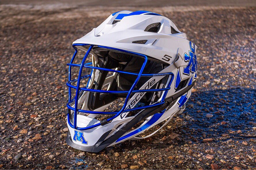 lavinlacrosse's tweet photo. Presenting @tonka_lax lids for 2018. The Skippers will be rocking some @CascadeLacrosse S helmets with chrome decals from @Head_Wrapz this season. #LavinLab https://t.co/21WxPWTgDr