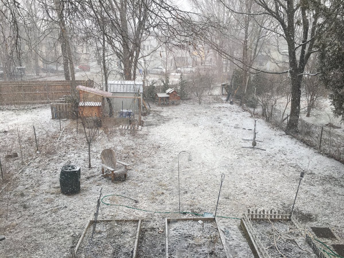 alexch's tweet image. Are you serious, April?!? 🌨 #SpringtimeInVermont