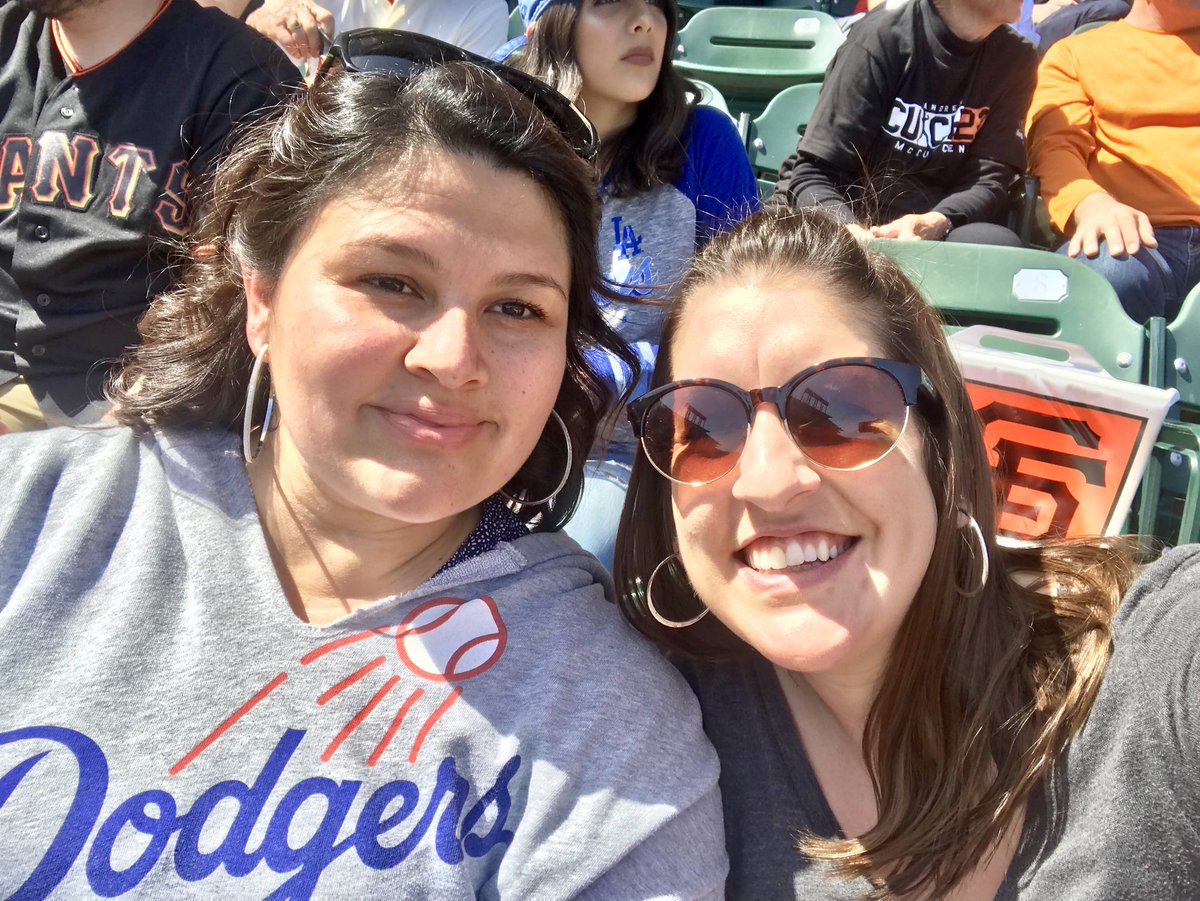 mgem22's tweet photo. @MtDiabloUSD representing at the @SFGiants game! #gogiants #lastdayofspringbreak @4mosss https://t.co/6CYaF6NtAg