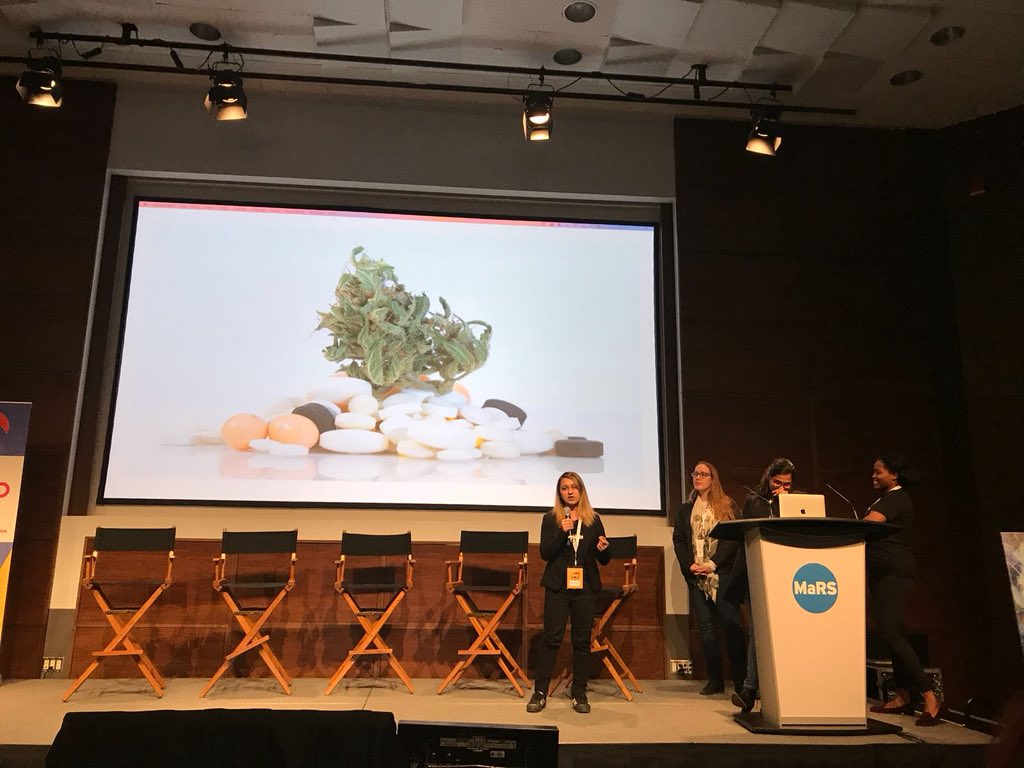 crlomazzo's tweet photo. Congrats to the @DeloitteCanada hackers who spent all weekend creating CanaBlock, a blockchain enabled solution tracking cannabis from seed to sale, giving consumers visibility and confidence in the supply chain.
#CryptoChicks #cryptochickshackathon #womenwhocode https://t.co/O0RRqA5UiF