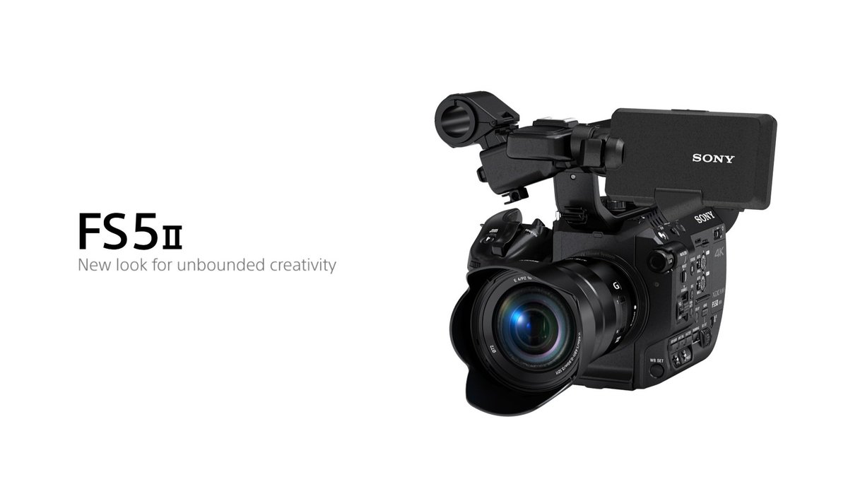 pxwfs5's tweet image. Want to see a few early pictures of the new Sony PXW-FS5 II that's being announced today at NAB? Here you go!