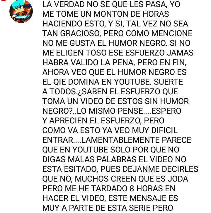 Metro982's tweet photo. Mensaje para la serie #ShidoLand y para la comunidad de YouTube, en fin. ESPERO ENTRAR!

Así mismo, espero que esto sirva como reflexion.. https://t.co/YdqORplQAt