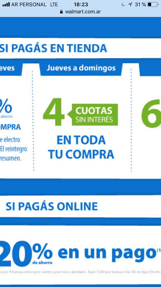 javiermiguens's tweet photo. @Walmart “EN TODA TU COMPRA” faltó aclarar excepto electro, perdiendo el tiempo https://t.co/84PzxLRfxC