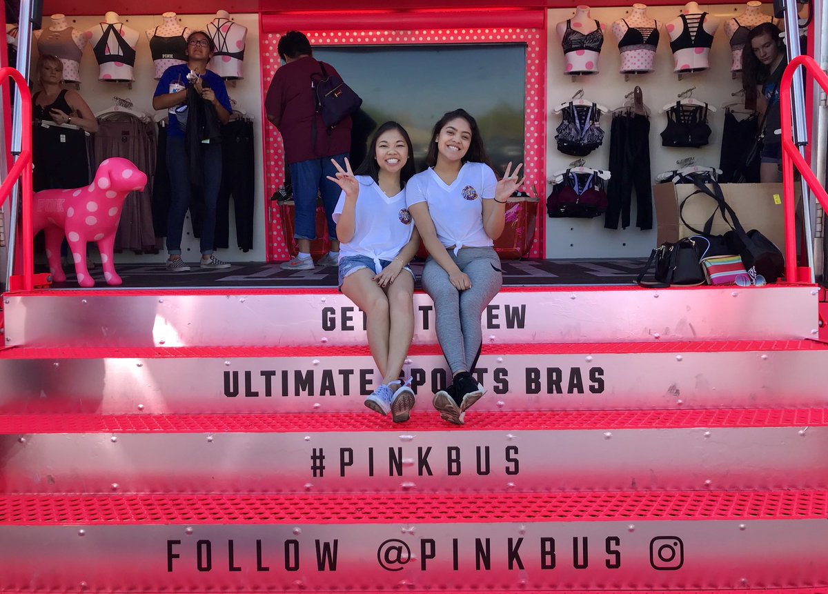 VSPINKASU's tweet photo. Thanks to everyone who came out and shopped the PINK Bus yesterday! 🛍💞 #pinkbus https://t.co/BYPIeR0dHG