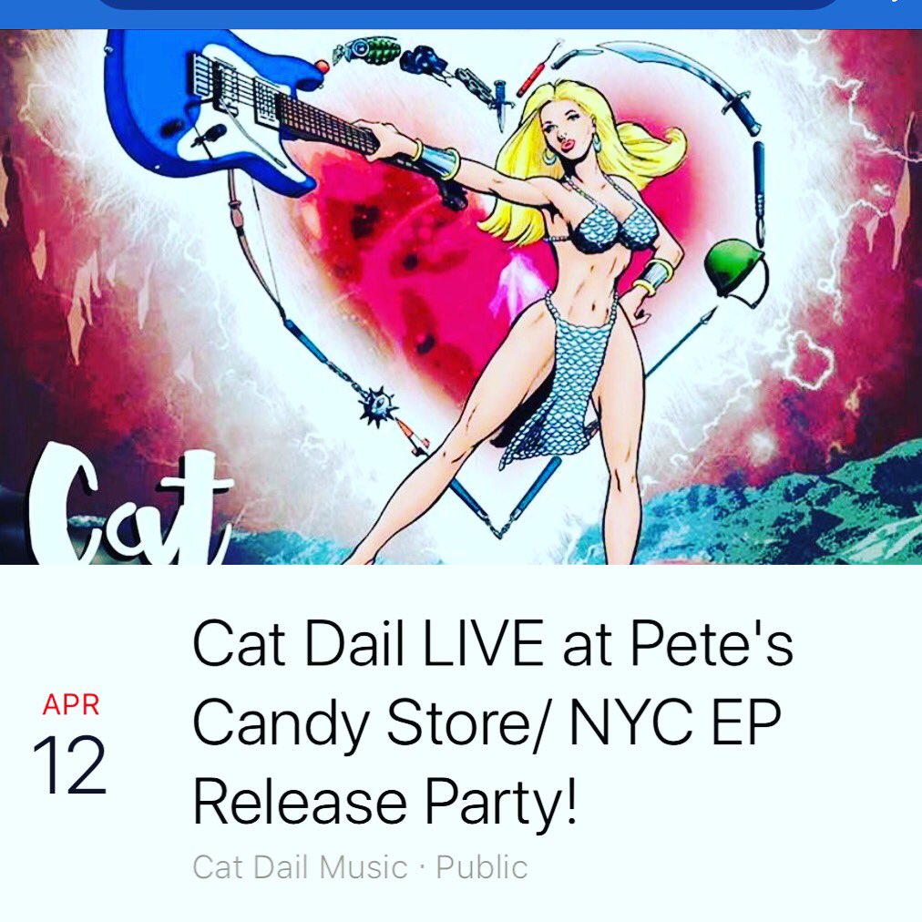 catdailmusic's tweet image. 🎸💙😘CELEBRATE NEW MUSIC w me &amp;amp; the best indie band THIS THURSDAY night @petescandystore in #Brooklyn ❣️#funmusic #celebration #celebratenewmusic #indieband #letsparty #freelivemusic #indiemusic #releaseparty #brooklynjam #thursdaynight #indiejam #newcd #newep #newalbum #fresh