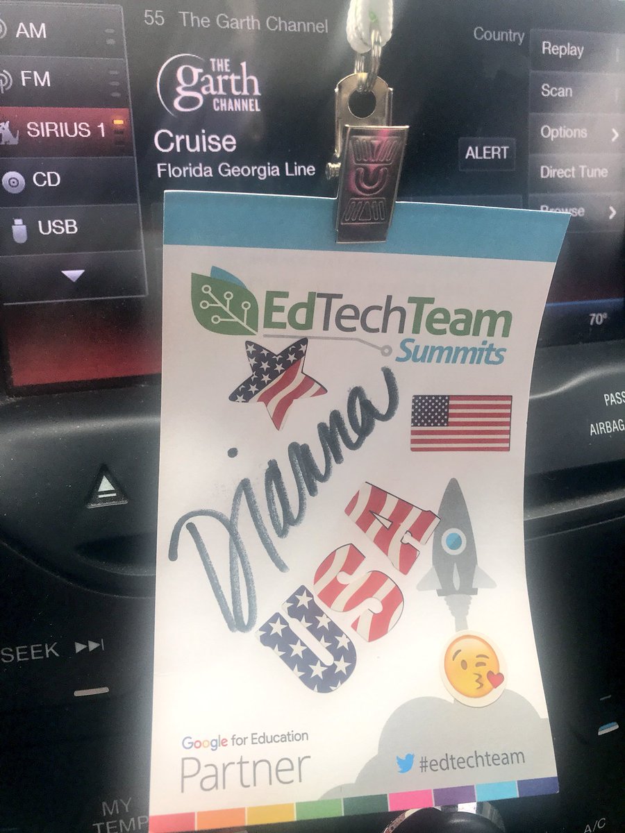 dianna_dk's tweet photo. And that's a wrap on the #IndianaSummit with #EdTechTeam and our team of @ClayCommSchools Ts! Thanks for a great weekend! I'm "Cruise-ing" toward homeand thinking of all the possibilities to help our Ss and Ts. #CCSeLearn https://t.co/pn6QZDpKd2