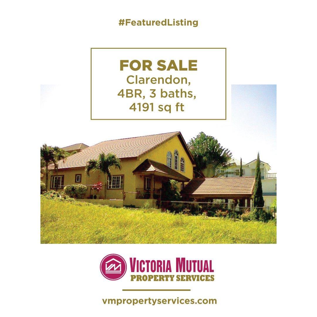 Victoria Mutual On Twitter Foreclosure 2 Storey House With