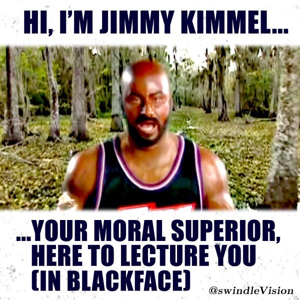 ABC 'Values': Jimmy Kimmel in blackface