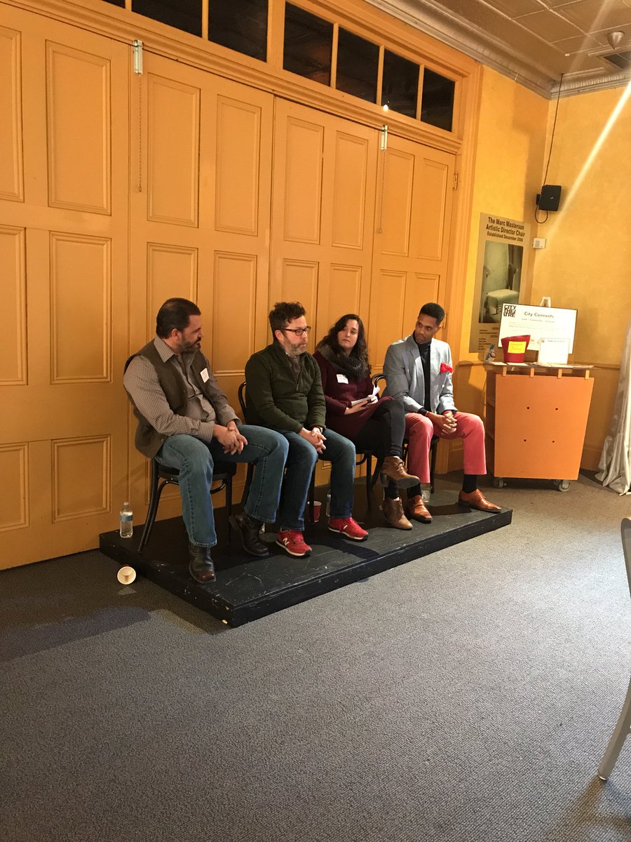 City_Theatre's tweet image. A fantastic, inspirational conversation about personal narrative and success with How To Tell Your Start Up Story as part of  #InclusiveInnovationWeek #WeInnovatePGH